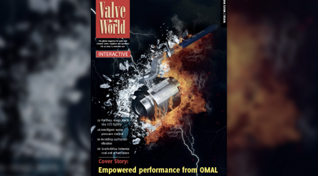 OMAL登上《阀门世界》杂志11月刊封面
